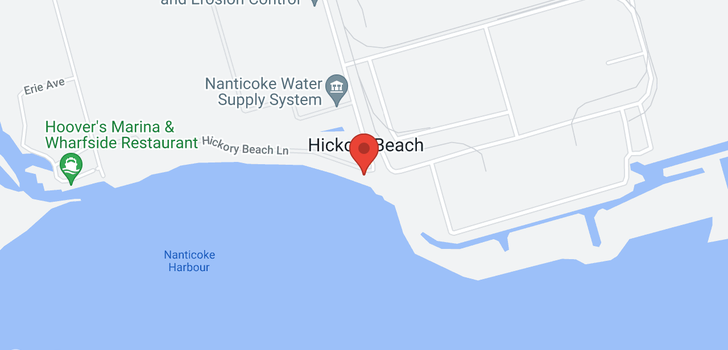 map of 6 HICKORY BEACH Lane